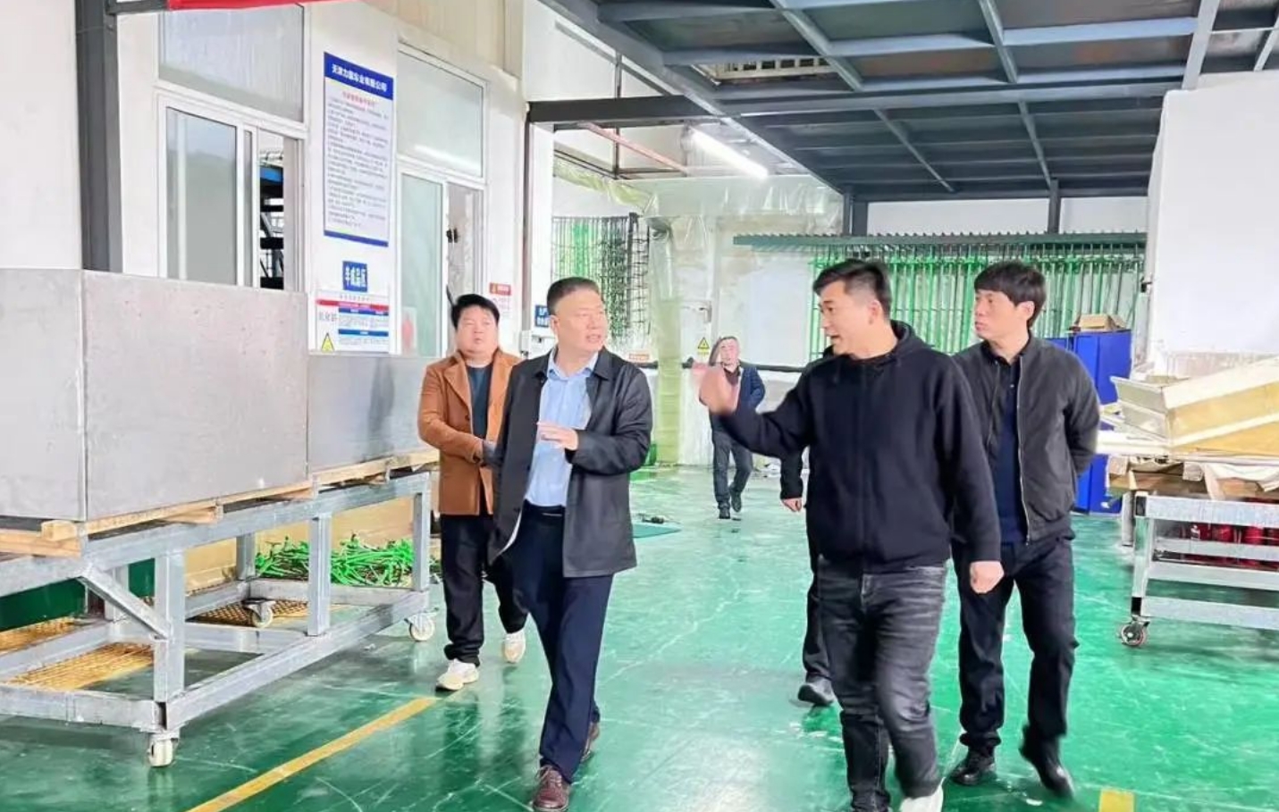 精准对接靠前服务|园区领导深入重点企业调研，推动营商环境跃升(图4)